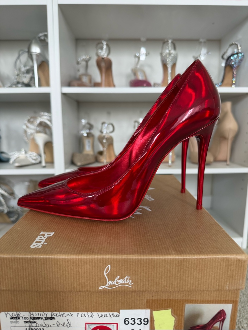 Christian Louboutin Kate 100mm heels 39